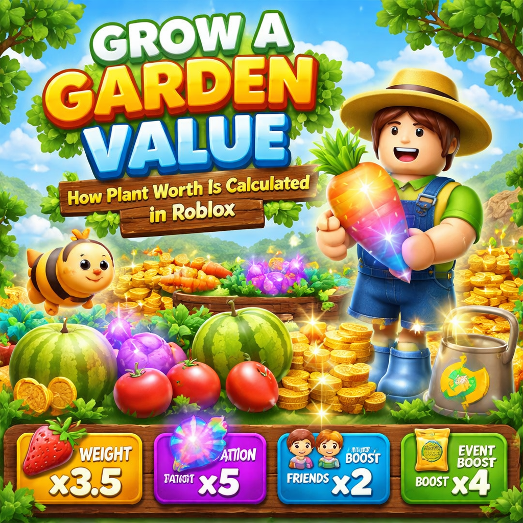 Grow a Garden Value: How Plant Worth Is Calculated in Roblox Grow a Garden
